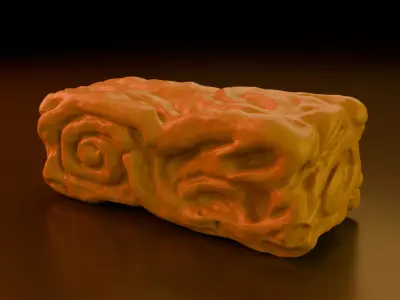 Wood Stylized Free 3D model