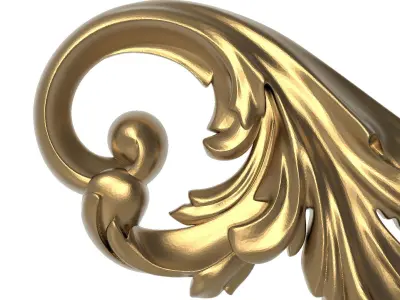  decorative pattern ready for 3D printing 3D model