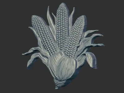 fresh corn cnc 3D print model