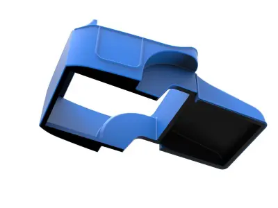 Shell of Vintage front engine dragster Version 3 Scale 1 to 25 3D print model