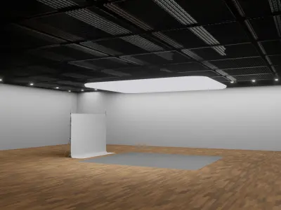 PHOTO STUDIO Scene office 3D model