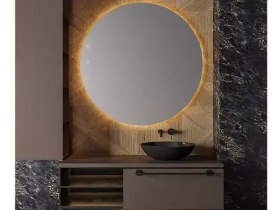 Luxury Bathroom 80 3D model