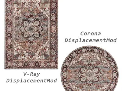 Rugs No 518 Low-poly 3D model