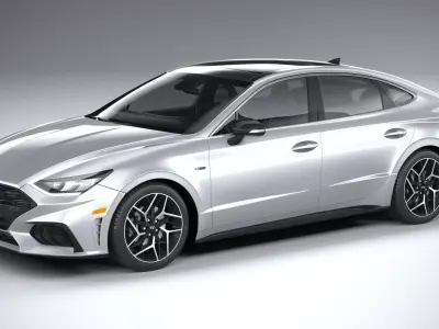 Hyundai Sonata US N-Line 2020 3D model