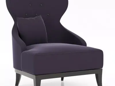 BRABBU TUAREG ARMCHAIR 3D model