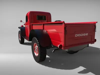 1946 Dodge Power Wagon 3D model