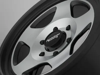 American Racing  923  Low-poly 3D model