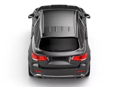 Mercedes Benz GLC High-Detail GLC-Class SUV 3D model