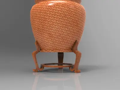 Decorative Vase Free low-poly 3D model