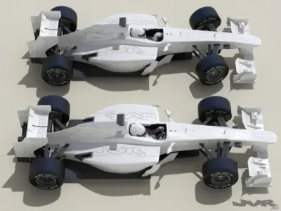 Generic F1 2013 Race Car 3D model