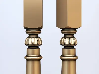 Classic baluster 3D model