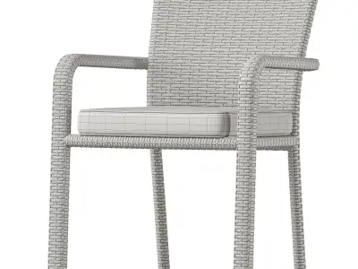 sette garden elon chair 3D model