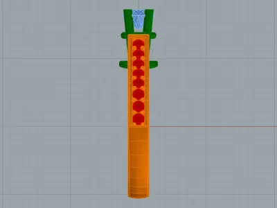 Soliter ring 3D print model 3D print model