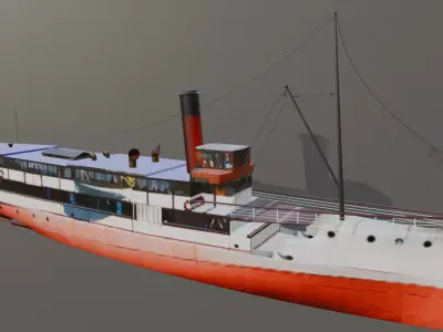 Basic Tss Ernslaw Queenstown New Zealand 3D model 3D model