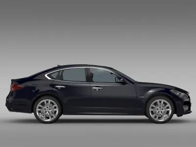 Infiniti Q70 Hybrid Y51 2017 3D model