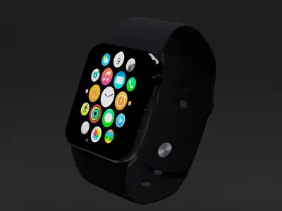 Smart Watch 3D Model 3D model