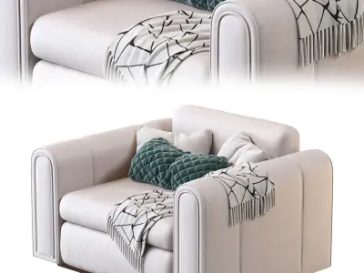 Armchair Ludovica Mascheroni 3D model