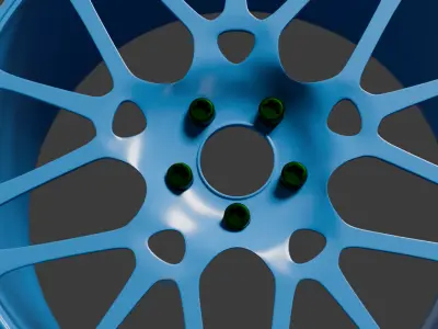 SportWheel 3D model