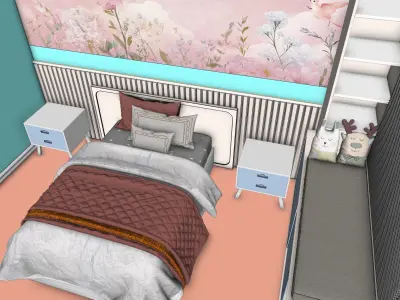 Amazing Children Room 3D Model 3D model