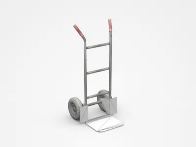 Hand Truck 3D model