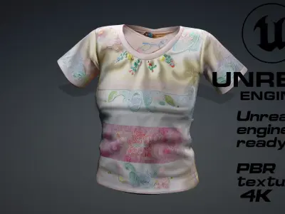 kawai top PBR 4k VR  Low-poly 3D model