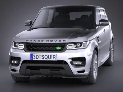 Range Rover Sport 2016 3D model