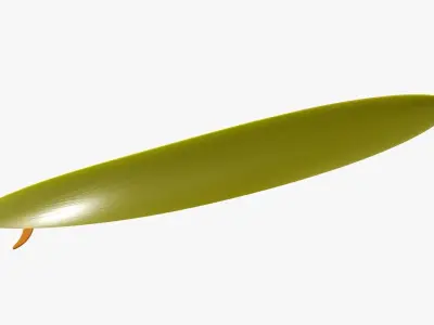 Surfboard 01 3D model