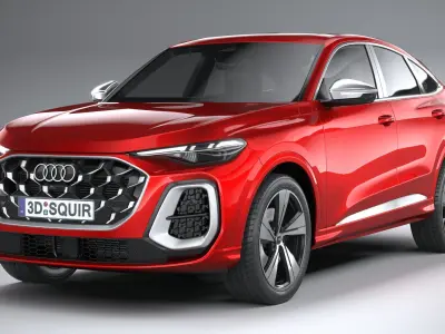 Audi SQ5 Sportback 2025 3D model