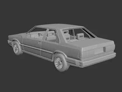 Volvo 780 3D print model