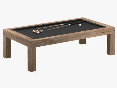 James Perse Billard Pool Table 3D model