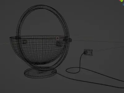 Lamp Decoration Interior Design Furniture 3D model