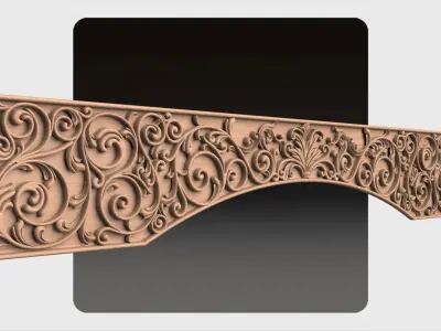 3D model for cnc 08 3D model
