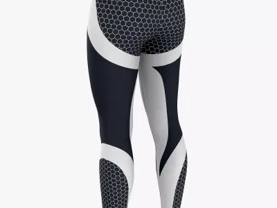 Women Tight Leggings Low-poly 3D model