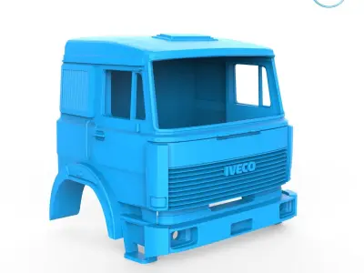 Iveco 190 38 IT Runner Cabin 3D print model