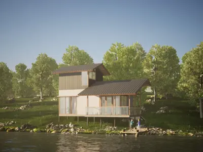 028Smallhouse2f53m2 3D model
