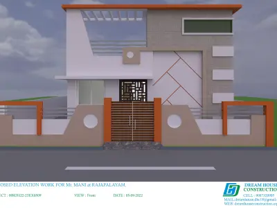 Modern Elevation 001 3D model