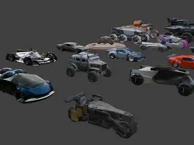 GV set 3 - 20 items 3D model