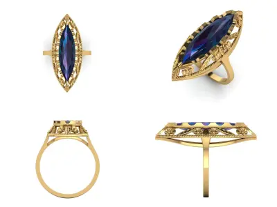 Ring od 45 3D print model