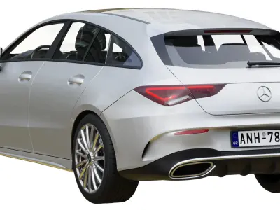 Mercedes-Benz CLA Shooting Brake 3D model