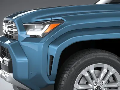 Toyota 4runner 2025 3D model