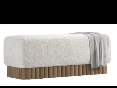  Aemilius Bench By Baker 3D model