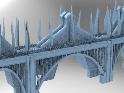 At Deco Bridge 5  3D model