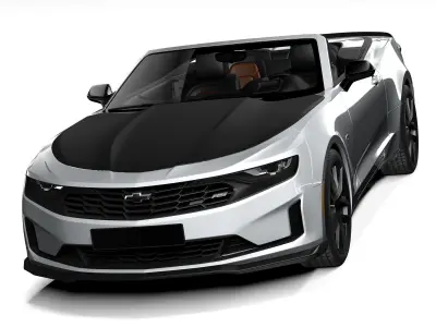 Chevrolet Camaro Convertible RS 1LE 2019 3D model