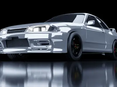 nissan r32 gtr 3D model