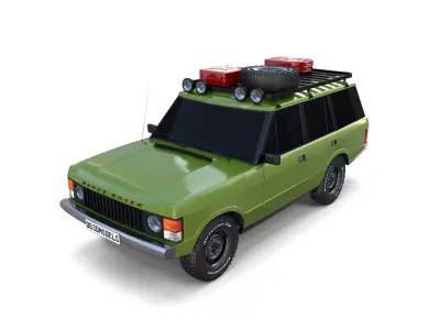 Range Rover Classic v1 3D model