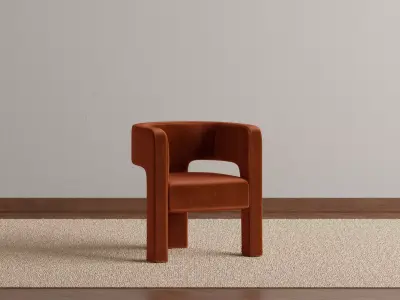 Caro Chair 3D model