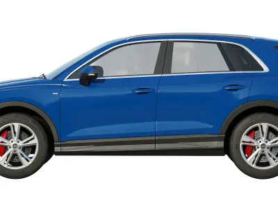 Audi Q3 2020 3D model