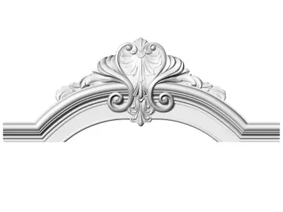 Arc Ornament 3D print model