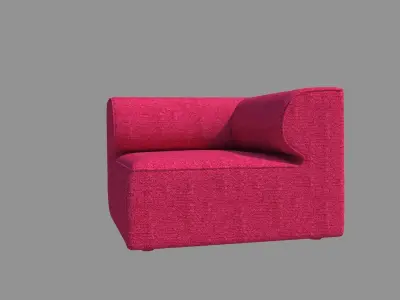 Single Sofa Chair 3D model