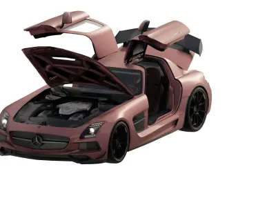 MERCEDES SLS AMG 3D model